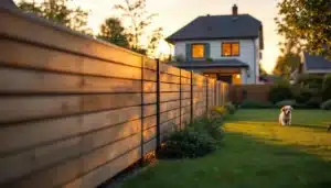 Photo poser-une-cloture-chez-soi